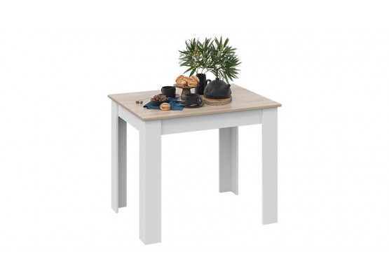 Стол обеденный «Промо» тип 1 - 011.000.000 Белый, Бежевый, ТриЯ