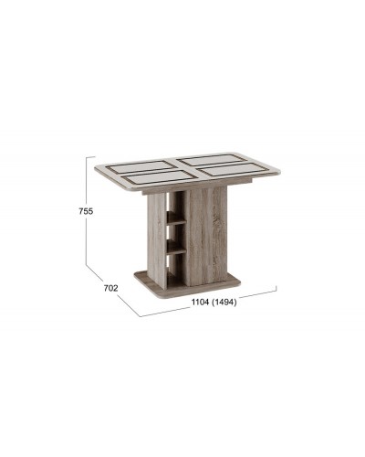 Стол раздвижной «Мюнхен» Тип 1 - 1