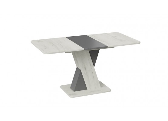 Стол обеденный раздвижной «Люксембург» Тип 3 Платиновый, Серый, ТриЯ