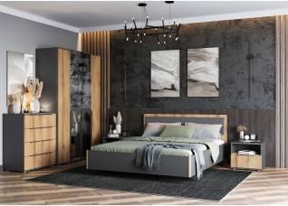 Модульная спальня "Стил" композиция 1