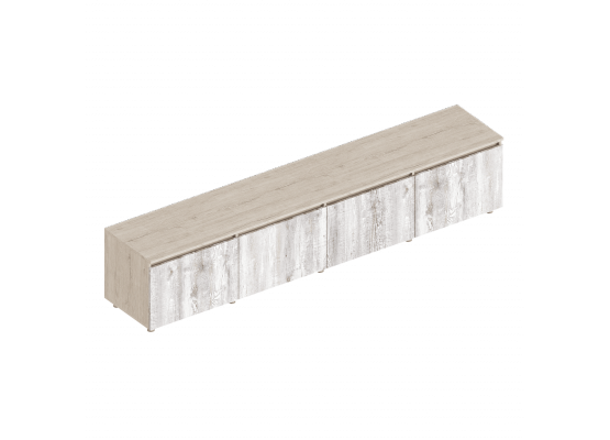 Тумба ТВ «Аврора» 2400х450х495, Велес