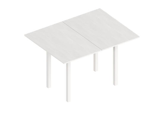 Стол обеденный раскладной 900х600х740, Велес