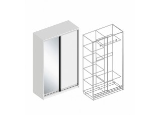 Шкаф-купе 2-ств 1400х600х2200