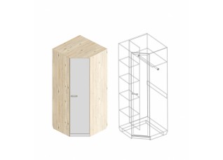 Шкаф угловой 940х940х2200