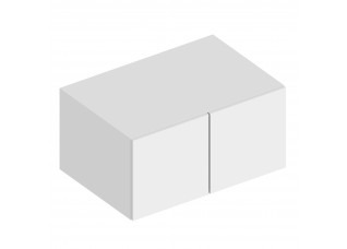 МС "Альте" Антресоль 2-ств 800х550х400 Белый лофт