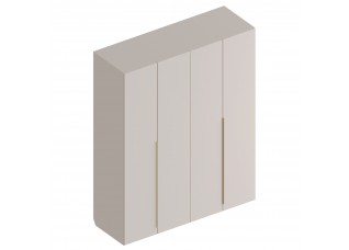 МС "Альте" Шкаф 4-ств 1600х550х2000 Тефия