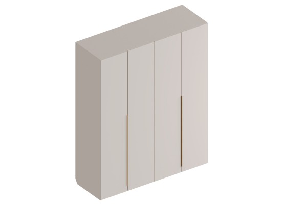 МС "Альте" Шкаф 4-ств 1600х550х2000 Тефия, Велес