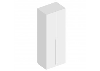 МС "Альте" Шкаф 2-ств 800х550х2200 Белый лофт