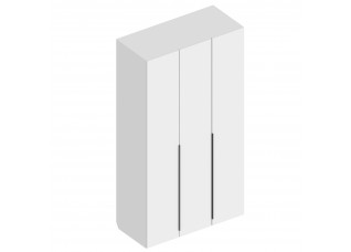 МС "Альте" Шкаф 3-ств 1200х550х2200 Белый лофт