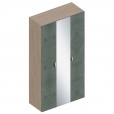 МС "Ева" Шкаф 3-ств 1200х520х2300 Тира/Палм грин