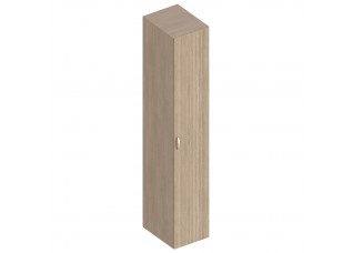 МС "Ева" Пенал 1-ств для одежды 400х520х2300 Тира/Кадена вуд