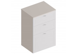 МС "Лорэн" Тумба 1-ств с 2 ящиками 600х460х920 Тефия