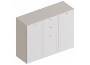 МС "Лорэн" Комод 3-ств с 2 ящиками 1350х460х1050 Тефия