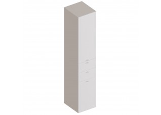 МС "Лорэн" Пенал 2-ств с 2 ящиками ЛЕВЫЙ/ПРАВЫЙ 450х520х2300 Тефия