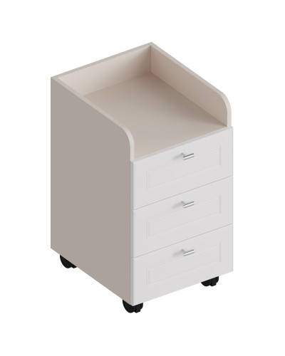 МС "Лорэн" Тумба выкатная с 3 ящиками 400х470х705 Тефия, Велес