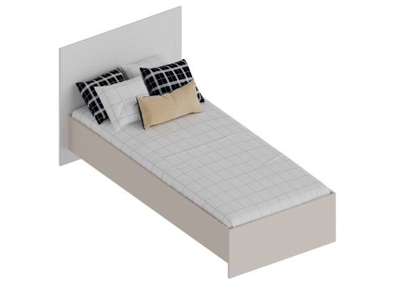 МС "Лорэн" Кровать 0,9 (футорка 10) 1064х2032х970 Тефия, Велес