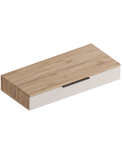 МС "Сицилия" Консоль с ящиком 1000х460х160 Дуб альпийский/Тефия, Велес