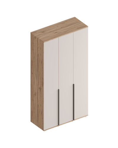 МС "Сицилия" Шкаф 3-ств 1200х520х2300 Дуб альпийский/Тефия, Велес