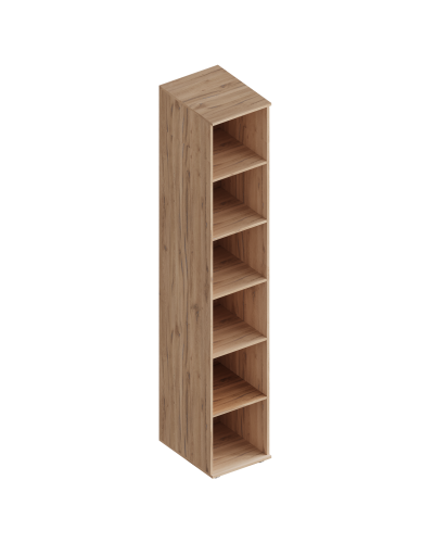 МС "Сицилия" Стеллаж 400х520х2300 Дуб альпийский, Велес