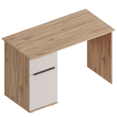 МС "Сицилия" Стол письменный ЛЕВЫЙ/ПРАВЫЙ 1200х600х760 Дуб альпийский/Тефия