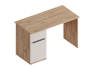 МС "Сицилия" Стол письменный ЛЕВЫЙ/ПРАВЫЙ 1200х600х760 Дуб альпийский/Тефия