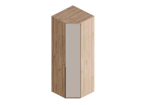 МС "Сицилия" Шкаф угловой 800х800х2300 Дуб альпийский/Тефия, Велес