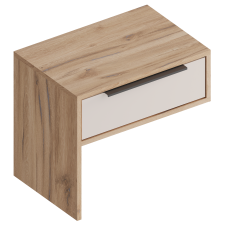 МС "Сицилия" Тумба прикроватная 500х340х450 Дуб альпийский/Тефия