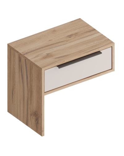 МС "Сицилия" Тумба прикроватная 500х340х450 Дуб альпийский/Тефия, Велес