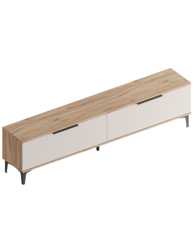 МС "Сицилия" Тумба ТВ (футорка 10) 2000х350х350 (500) Дуб альпийский/Тефия, Велес