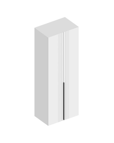 МС "Вита" Шкаф 2-ств для одежды 800х520х2200 Белый лофт, Велес