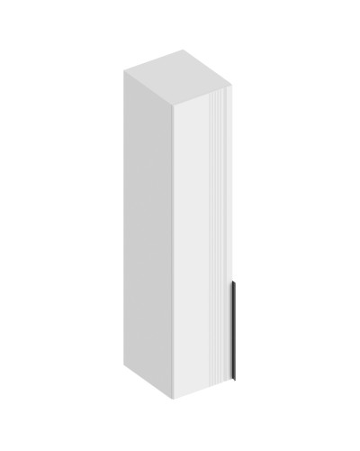 МС "Вита" Пенал (надстройка) 350х420х1628 Белый лофт, Велес