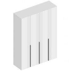 МС "Вита" Шкаф 4-ств для одежды 1600х520х2200 Белый лофт