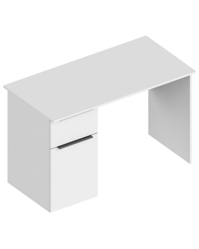 МС "Вита" Стол письменный ЛЕВЫЙ/ПРАВЫЙ 1200х600х760 Белый лофт, Велес