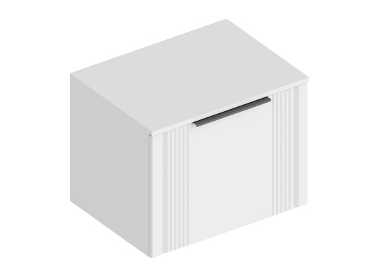 МС "Вита" Тумба 1-ств 600х460х480 Белый лофт (ПАЗ), Велес