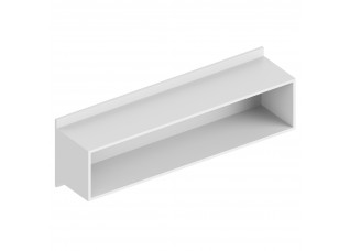 МС "Вита" Полка настенная №1 1300х300х400 Белый лофт
