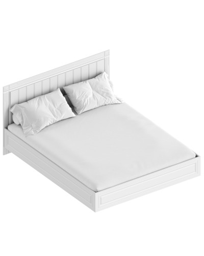 МС "Вита" Кровать 1,6 (футорка 10) 1656х2049х1000 Белый лофт, Велес