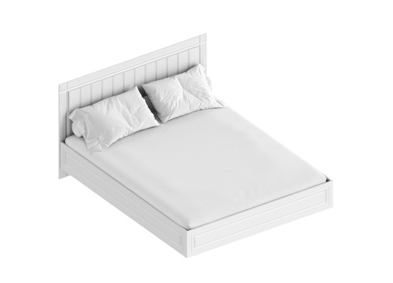 МС "Вита" Кровать 1,6 (футорка 10) 1656х2049х1000 Белый лофт, Велес