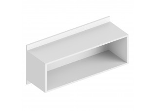 МС "Вита" Полка настенная №4 900х300х400 Белый лофт