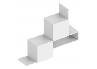 МС "Вита" Полка универсальная 2-ств 1200х320х930 Белый лофт