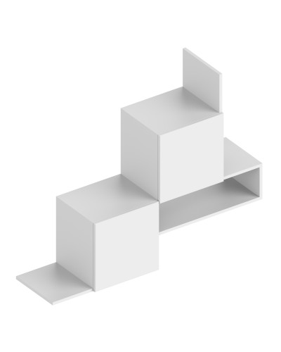 МС "Вита" Полка универсальная 2-ств 1200х320х930 Белый лофт, Велес