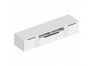 МС "Вита" Тумба ТВ 2000х530х420 Белый лофт (ПАЗ)