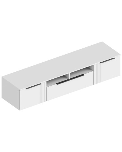 МС "Вита" Тумба ТВ 2000х530х420 Белый лофт (ПАЗ), Велес