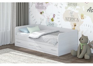 Кровать "Сказка" 0,9 Анкор светлый/Анкор светлый