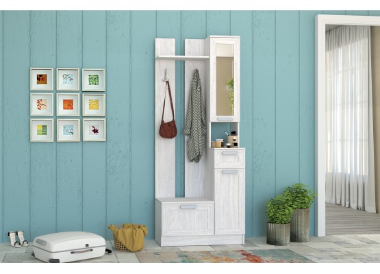 Прихожая "Уют" Анкор светлый/Анкор светлый, Зарон