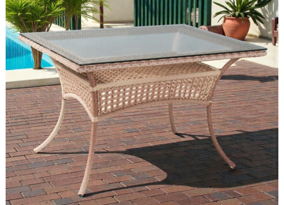 Обеденный стол из экоротанга DECO / ДЕКО 120х90, 