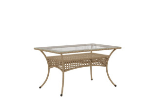 Обеденный стол из экоротанга DECO / ДЕКО 140х85