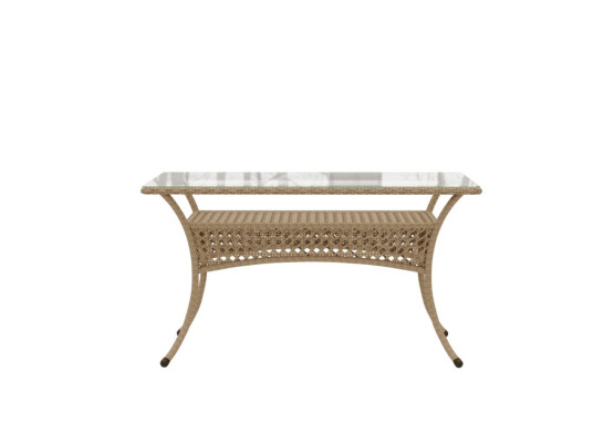 Обеденный стол из экоротанга DECO / ДЕКО 140х85, 