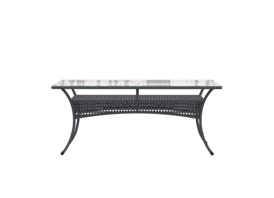 Обеденный стол из экоротанга DECO / ДЕКО 180х90, 
