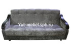 Диван книжка «Лидер» 1200×1900 серый блисс