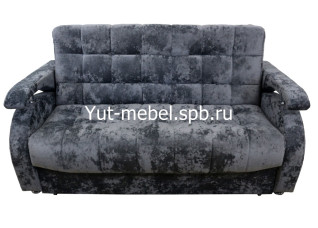 Диван-кровать «Аккордеон-1» 1200×1900 темно серый блисс